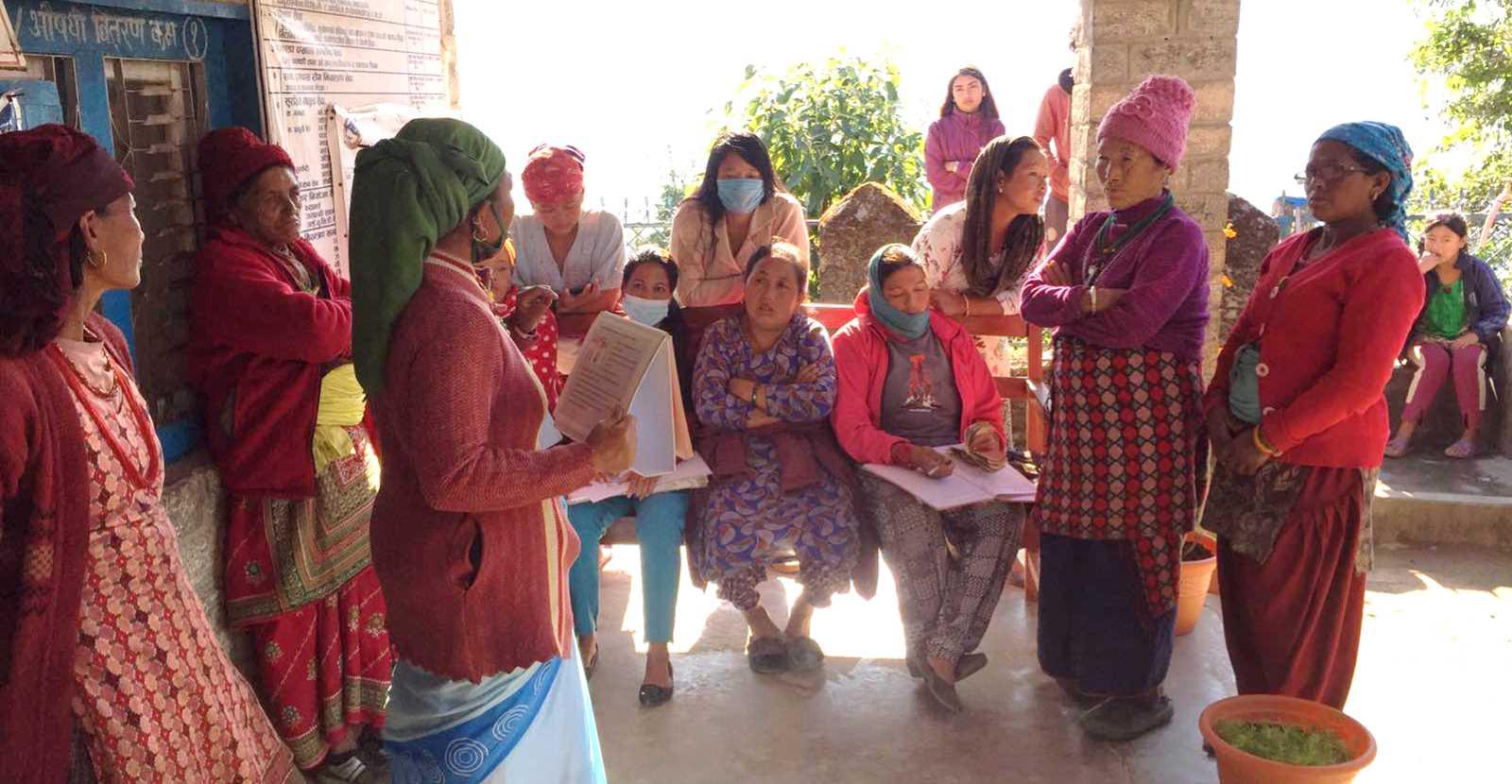 Health education for communities in Nepal