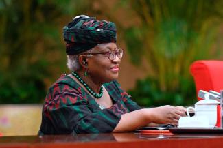Ngozi Okonjo-Iweala in Beijing in June 2023. 