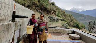 Nand Kishor Agrawal/ICIMOD Quelle im indischen Bundesstaat Himachal Pradesh.