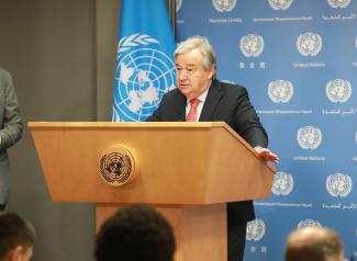 picture alliance / Xinhua News Agency | Xie E UN secretary-general António Guterres is keen on a multilateral tax agreement.