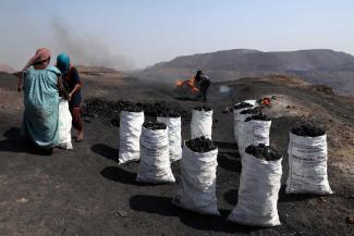Coal mine in the Indian state of Jharkhand.
