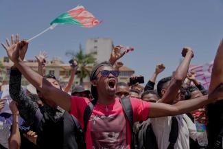 The youth-led protests in Madagascar in October forced President Andry Rajoelina to flee the country.