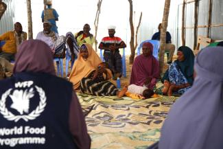 Lager für Binnengeflüchtete in Mogadischu, Somalia, 2025.