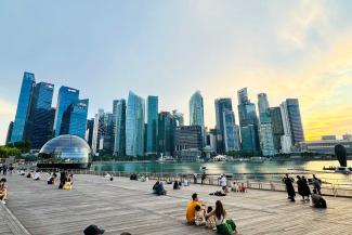 A view of Singapore’s Central Business District, which supplies large parts of Southeast Asia with capital.