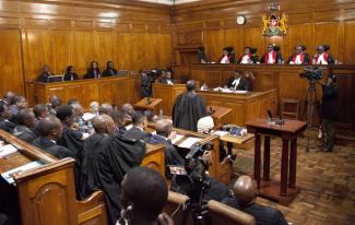 Kenya's top judges insist they will not cave in to illegal intimidation.
