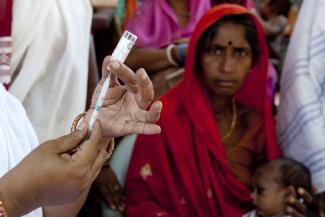 Immunisation has increased significantly in developing countries thanks to the GAVI Alliance.