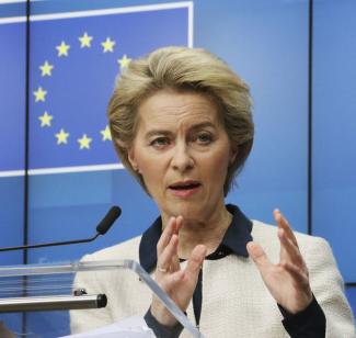 European Commission President Ursula von der Leyen.