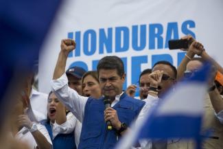 Juan Orlando Hernández ist der alte und neue Präsident von Honduras.