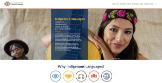 Screenshot UN: International Year of Indigenous Languages