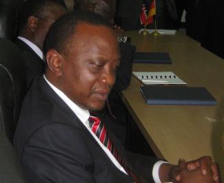 Uhuru Kenyatta wants to become Kenya's president.