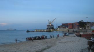 The EU overestimated developing countries‘ negotiating capacities: container terminal in Stone Town, Zanzibar.