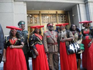 Herero descendants in the USA have gone jointly with groups from Namibia to court in New York, claiming compensations for atrocities committed by Germany’s colonial troops in the early 20th century.