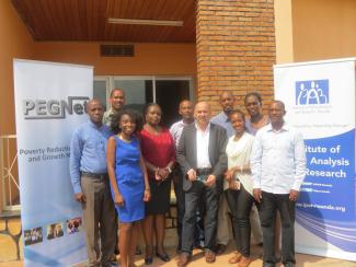 PEGNet-Forscher im Februar be einem Vorbereitungstreffen im Kigali