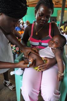 GAVI/Doune Porter GAVI is a successful multi-stakeholder partnership – pneumococcal and rotavirus vaccination in Ghana.