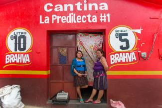 Human trafficking in Latin America is promoted by patriarchal culture: prostitutes in Guatemala.