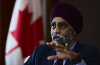 Harjit Sajjan is Canada’s minister of defence.