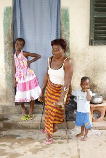 Visions Solidaires unterstützt vor allem behinderte Frauen in Togo.
