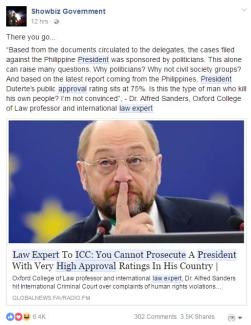 Martin Schulz alias Prof. Dr. Alfred Sanders: Martin Schulz alias Prof. Dr. Alfred Sanders: https://memebuster.net/icc-cannot-prosecute-duterte/