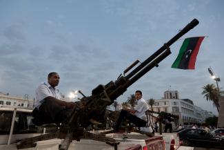 Während der Revolution in Libyen war es leicht, an Waffen heranzukommen.