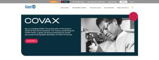 Screenshot: Gavi/Covax: https://www.gavi.org/covax-facility
