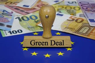 Steinach/picture-alliance/ZB Zur Umsetzung des Green Deals sind beträchtliche nachhaltige Investitionen erforderlich.