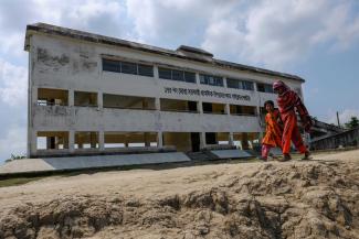 Bangladesh’s coastal areas have an extensive network of cyclone shelters.