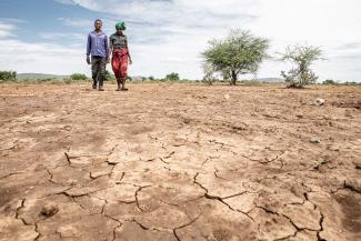 Drought in Chimanimani in eastern Zimbabwe: The region is severely affected by climate change.