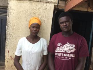 Olawumi Ishola and her brother Michael: still living together eight years after their parents’ death - and still struggling.