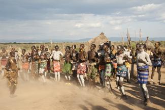 Every one has human rights: the Karo are an ethnic minority in Ethiopia.