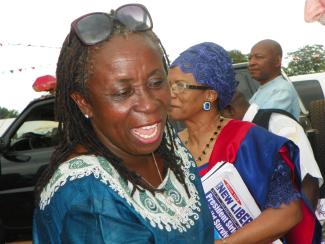 Mary Broh, ehemalige Bürgermeisterin von Monrovia.