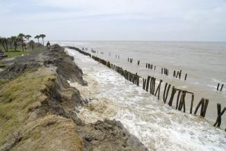 Half of all Indian Sundarban villages are exposed to erosion and other impacts of climate change.