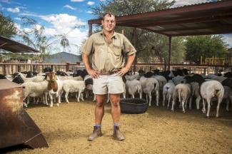 White farmers still own most of the commercial farming land.