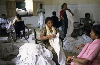 A Life Help Centre  for people with disabilities in Chennai formerly Madras.