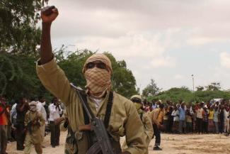 An Al-Shabaab militant.