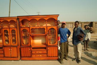 The business climate matters to everyone: furniture carpenters in Blantyre, Malawi.