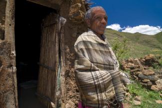 Dirk Bleyer/Lineair Lesotho hat eine Mindestrente für alle Bürger über 70 Jahren eingeführt.