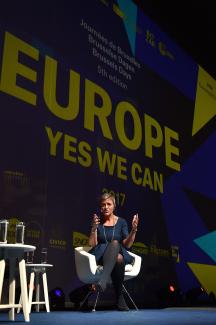 picture-alliance/1/MAXPPP/dpa Facebook, Amazon und Google pay attention to Margrethe Vestager, the competition commissioner.