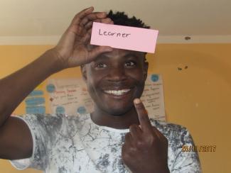 Participant of media and information literacy training in Windhoek, Namibia.