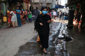 Only few are free to go home: women in Kolkata’s red-light district in December 2020.