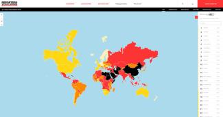 World Press Freedom Index 2017.