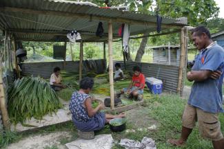 Sean Sprague/Lineair Fijians do not want to become refugees due to climate change. The government already has plans to relocate people from areas at risk.