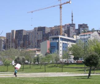 Building boom in Istanbul.