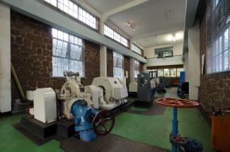 Hydroelectric power station on Lake Tanganyika in Zambia.