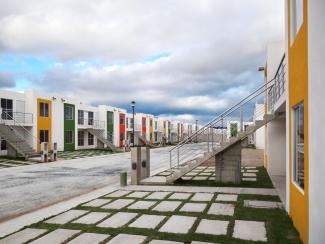 KfW Bankengruppe/Ingrid Hahn EcoCasa is a KfW-supported project in Mexico that subsidises energy-efficient social housing construction.
