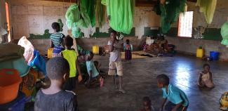 Malawi nach Sturm Idai: Wegen Überschwemmungen wurden Schulen im Süden des Landes zu Unterkünften für Sturmopfer umgewidmet. Ob die Wahl beeinträchtigt wird, ist unklar.