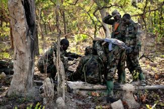 War reporting tends to be one-sided. Soldiers of the Ugandan army in 2012.