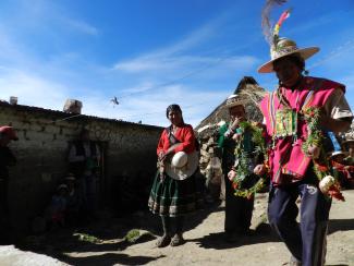 Traditional authorities resolve inner-community disputes in Bolivia’s Potosí District.